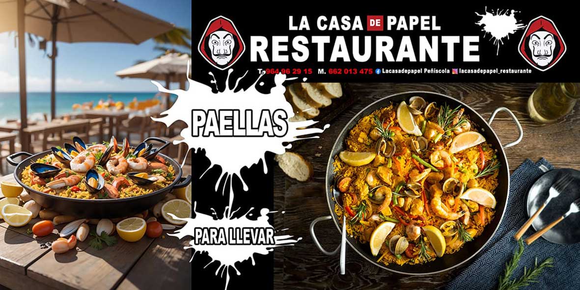 La Casa de Papel paellas